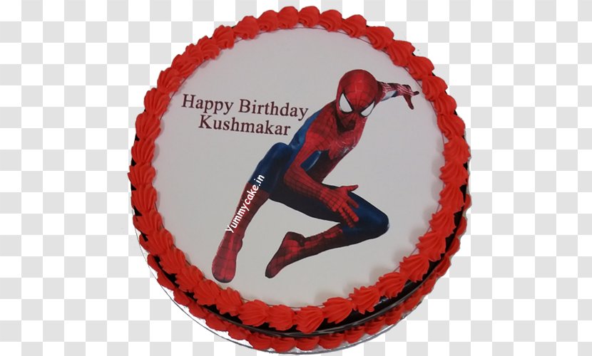 Birthday Cake Chocolate Spider-Man Cheesecake Bakery - Decorating - Spiderman Transparent PNG