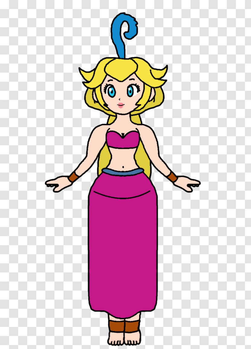 Princess Peach Daisy Rosalina Super Mario Odyssey Swimsuit - Silhouette - Dress Transparent PNG