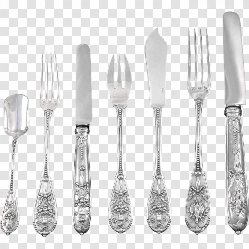 Cutlery Reed & Barton Fork Sterling Silver Tableware Transparent PNG