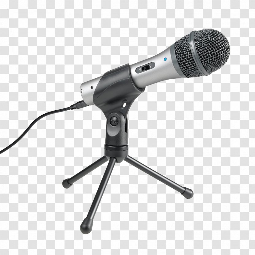 Microphone Audio-Technica ATR2100 USB AUDIO-TECHNICA CORPORATION XLR Connector - Audio Equipment Transparent PNG