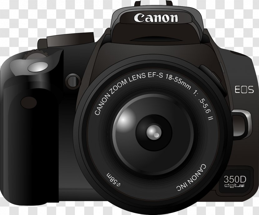 Canon EOS 1300D 5DS 700D 1200D Camera - Lens Cap - Digital Vector Transparent PNG