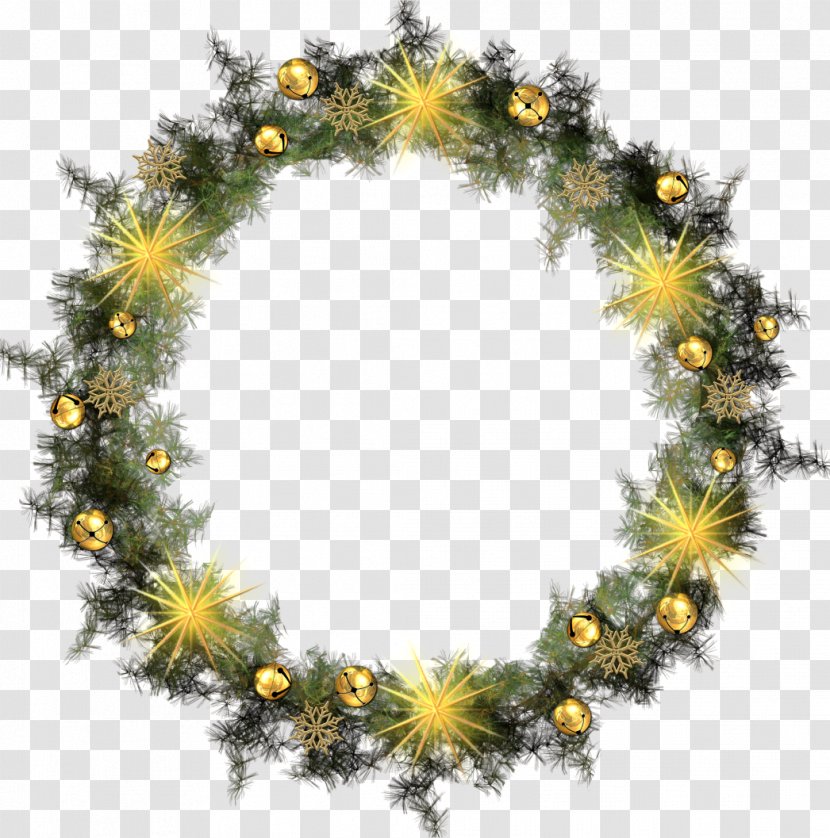 Ded Moroz Santa Claus Christmas Garland Wreath Transparent PNG