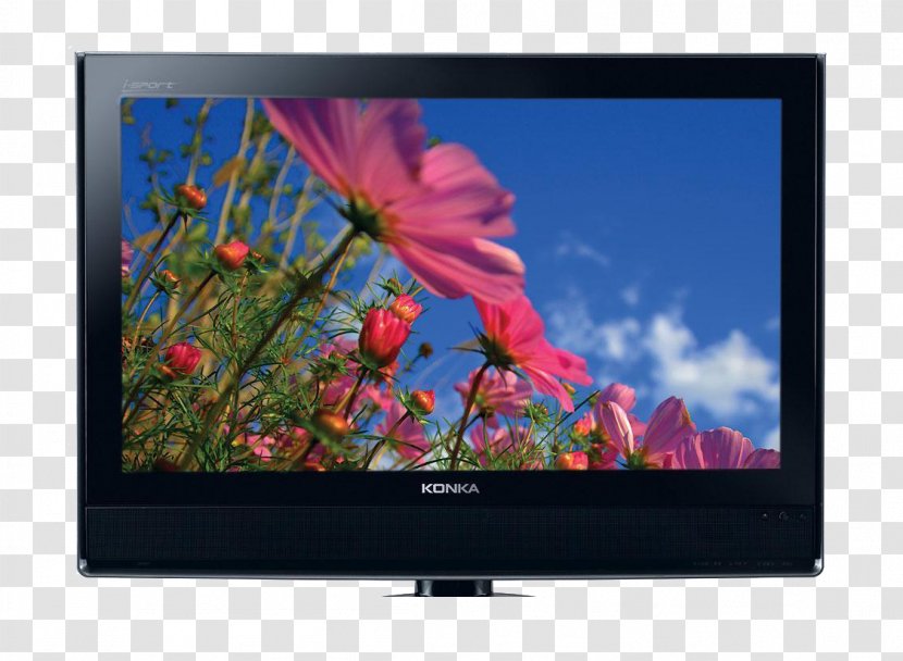 LCD Television Konka Group Liquid-crystal Display Set - Screen - 4K Hard TV Transparent PNG