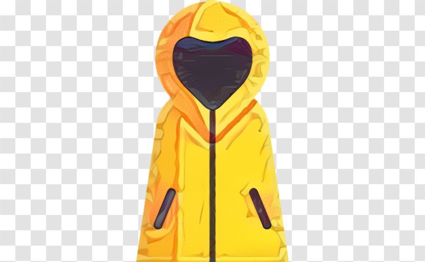 Yellow Background - Jacket - Top Zipper Transparent PNG