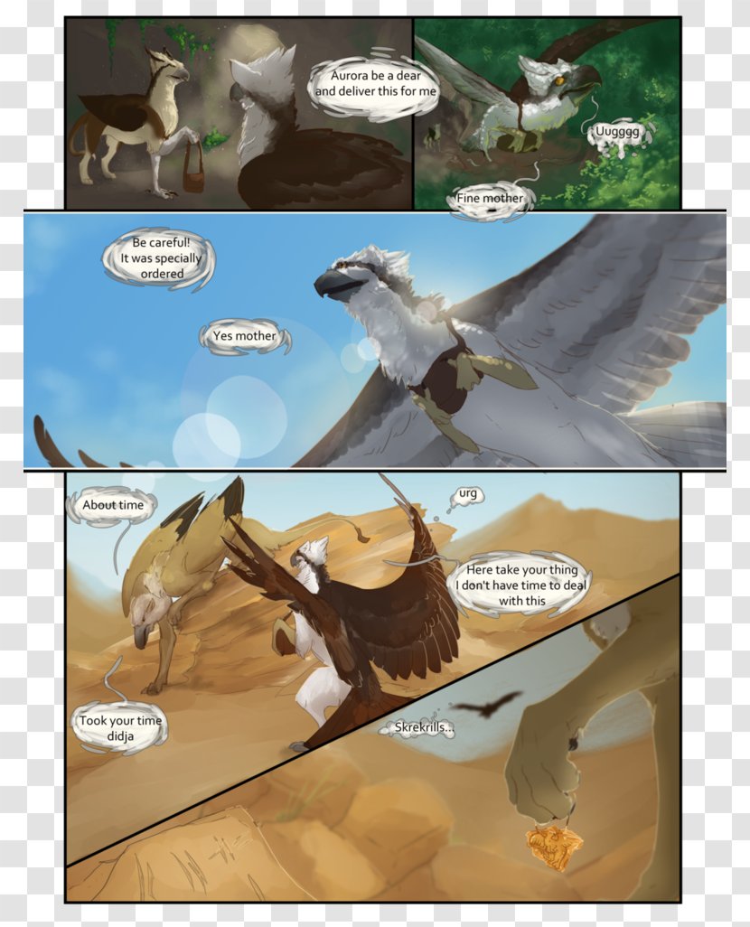 Beak Fauna Ecosystem Fiction Cartoon - Aurora Effect Transparent PNG