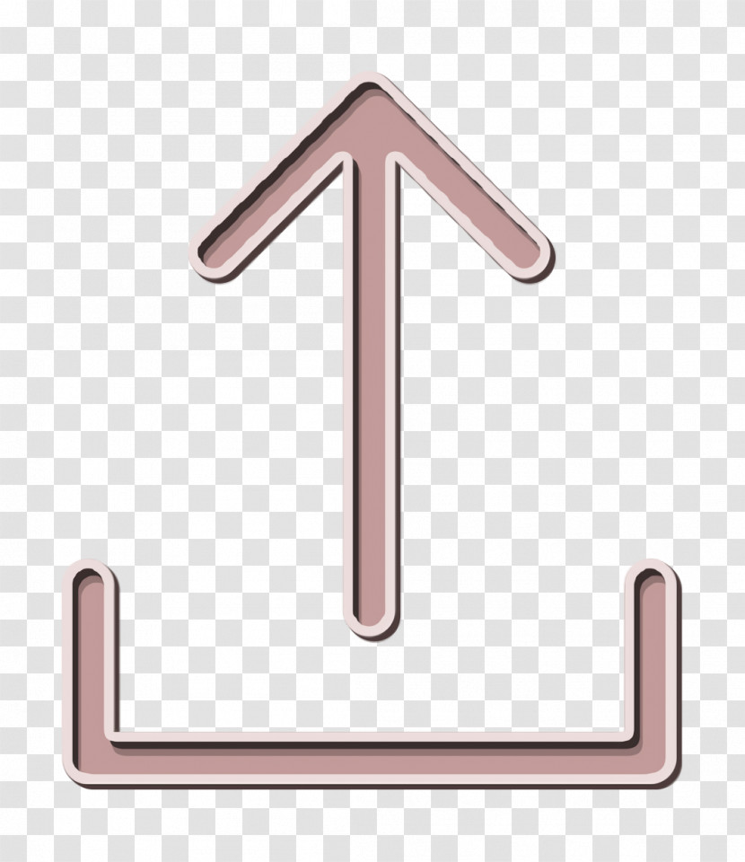 Creative Outlines Icon Upload Icon Transparent PNG