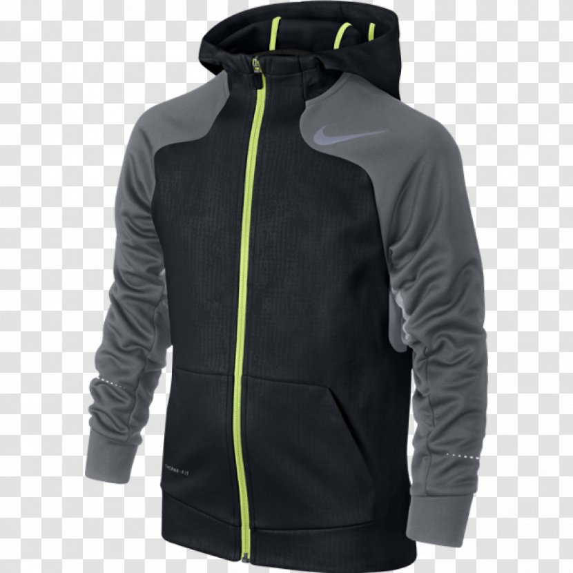 Hoodie Shell Jacket Nike Clothing - Fleece Transparent PNG