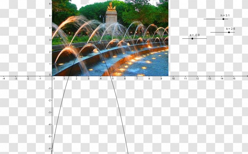 Line Angle Fountain - Structure Transparent PNG