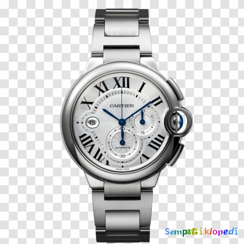 Cartier Ballon Bleu Automatic Watch Tank - Louis Transparent PNG