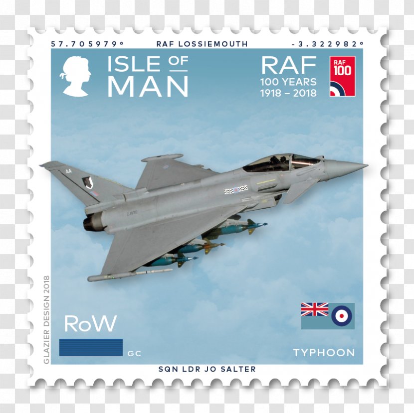 Isle Of Man Post Office Royal Air Force Postage Stamps BAE Systems Hawk - Aviation - Stamp Mockup Transparent PNG