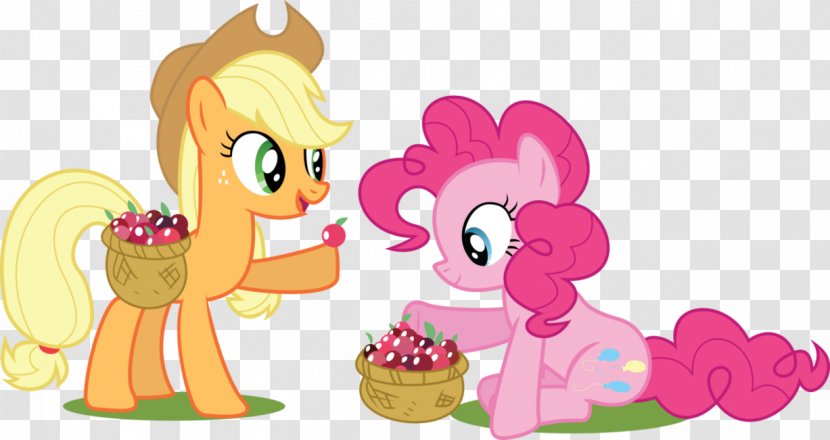 Pinkie Pie Applejack Rarity Rainbow Dash Pony - Frame - Watercolor Transparent PNG