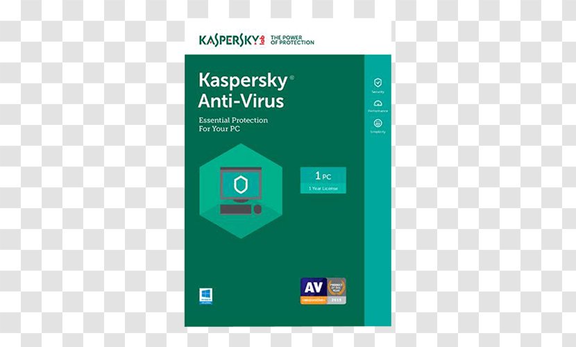 Antivirus Software Kaspersky Anti-Virus Internet Security - Computer Transparent PNG