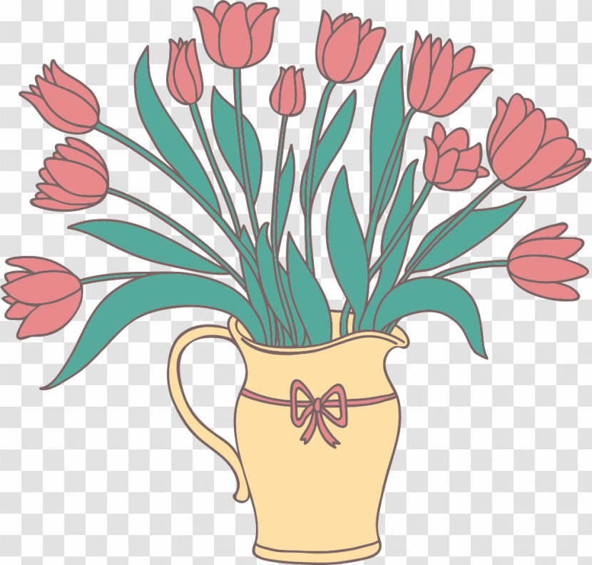 Flower Floral Vase Transparent PNG