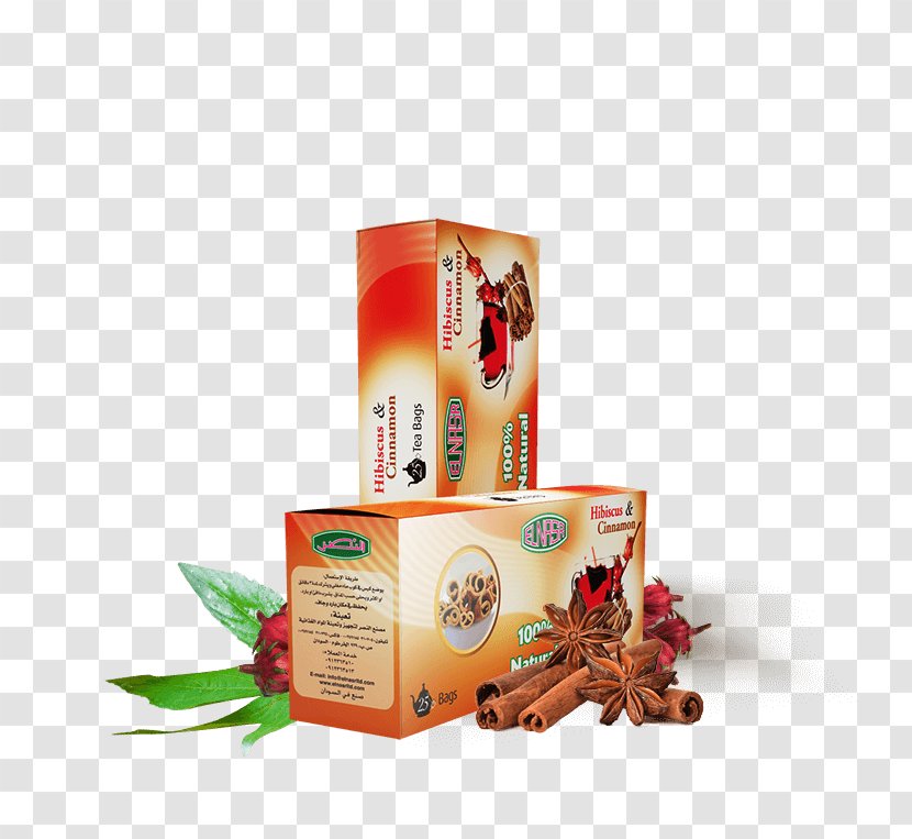 Hibiscus Tea Cinnamon Green Bag - Roselle Transparent PNG