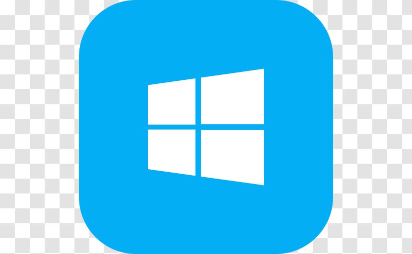 Microsoft Windows Metro 8 - Azure Transparent PNG