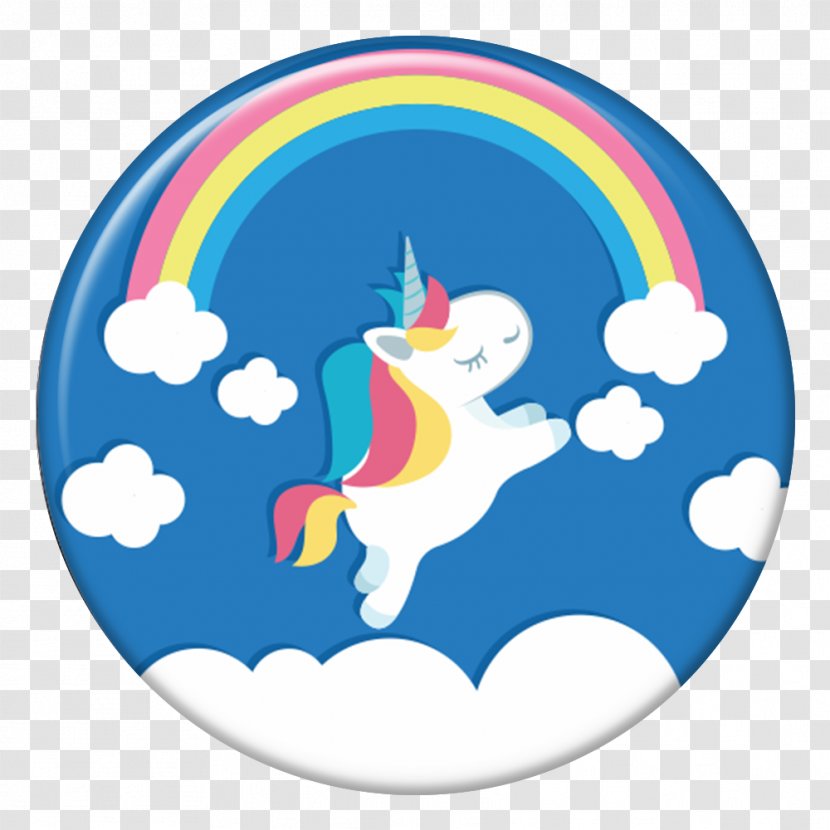 Unicorn Birthday Rainbow Carte D'anniversaire Cloud - Anniversary Transparent PNG