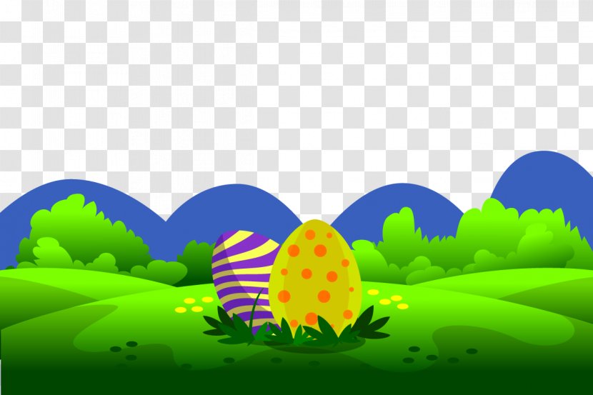 Easter Egg Desktop Wallpaper Illustration - Computer - Vector Green Eggs In Transparent PNG