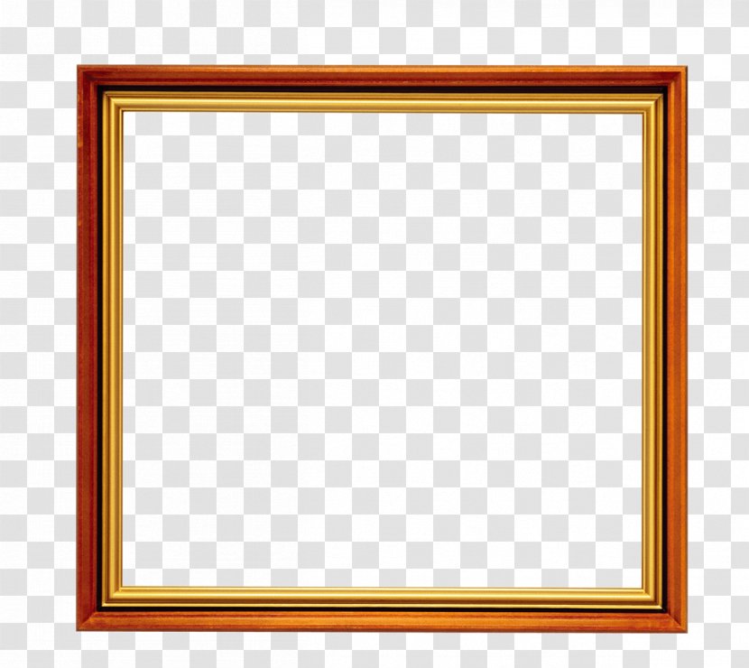 Window Download White - Gold Frame Transparent PNG