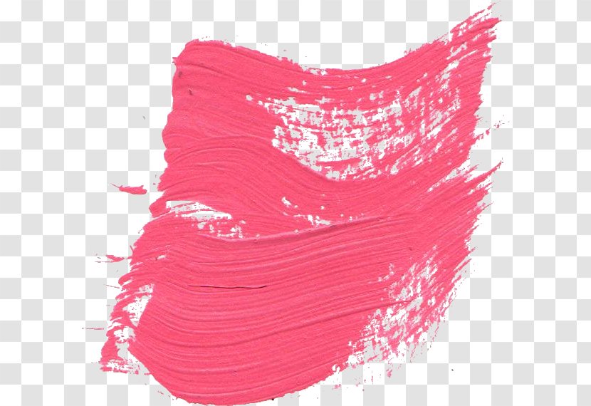 Pink Paintbrush - Pail - Stroke Transparent PNG