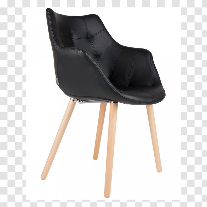 Chair Furniture Eetkamerstoel Black Couch - Eettafel Transparent PNG