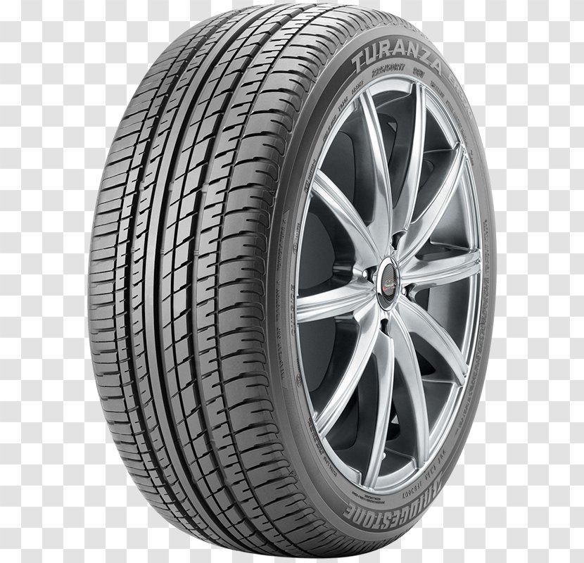 Car Honda Fit Bridgestone Tire - Auto Part Transparent PNG