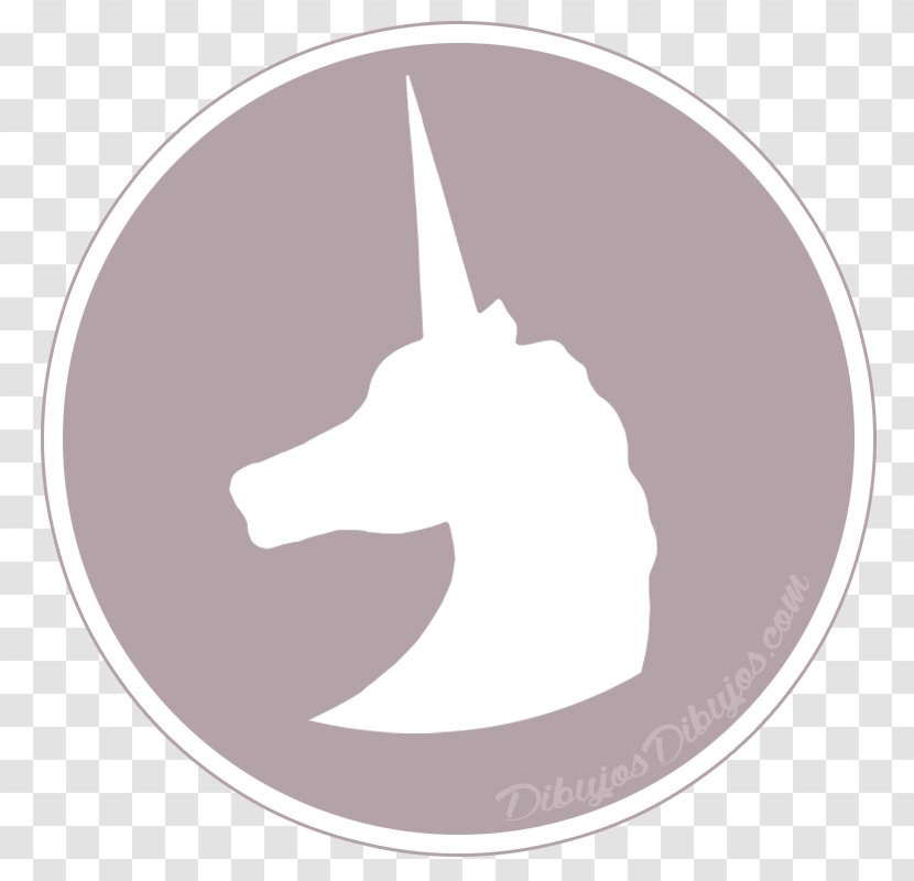 Unicorn Drawing Silhouette Symbol - Poemas De Amor - Unicornio Transparent PNG