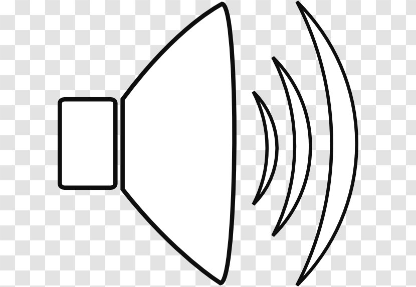 Loudspeaker Drawing Clip Art - Audio Signal - Volume Cliparts Transparent PNG