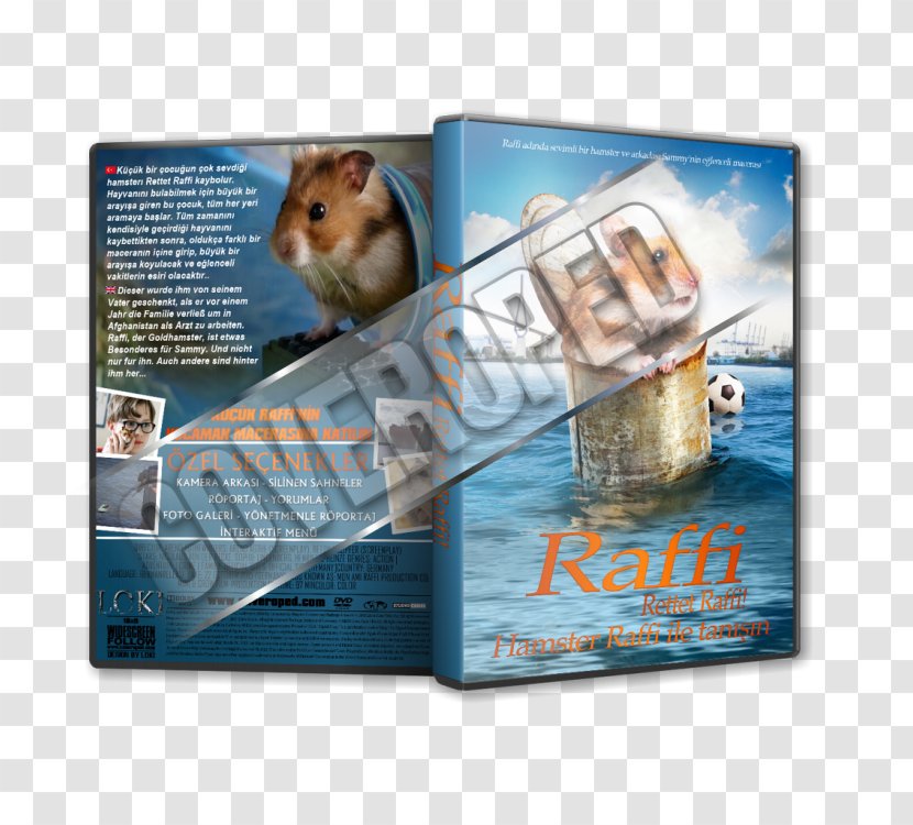 Hamster Advertising DVD Rettet Raffi! - Raffi Transparent PNG