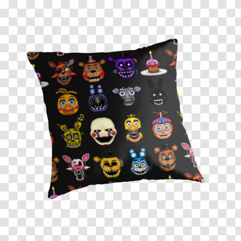 Throw Pillows Cushion Five Nights At Freddy's Bicast Leather - Blanket - Pillow Transparent PNG