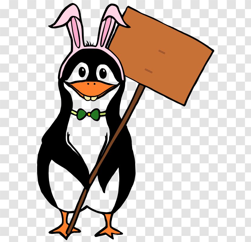 Easter Bunny Penguin Rabbit Clip Art Transparent PNG