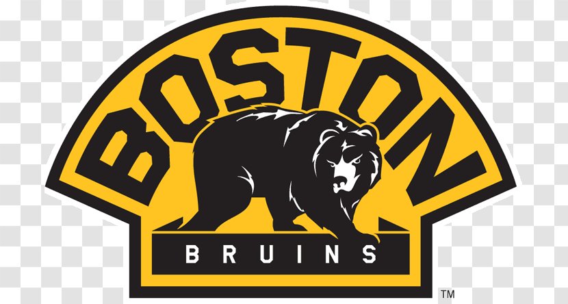 Boston Bruins Ice Hockey Logo New York Rangers Decal - Yellow - Stick Bear Transparent PNG