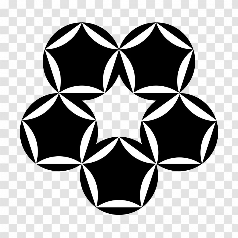 Pentagon Geometry Polygon Clip Art - Black - Circle Transparent PNG
