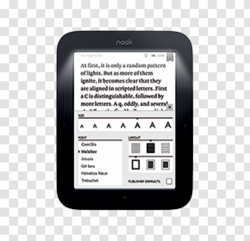 Barnes & Noble Nook Boox Simple Touch Amazon.com E-Readers - Multimedia - Book Transparent PNG