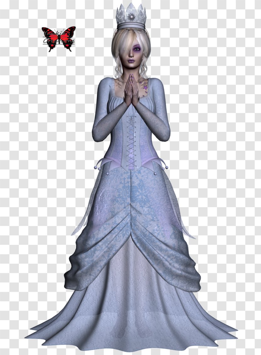 The Snow Queen Stock Photography DeviantArt - Costume Design Transparent PNG