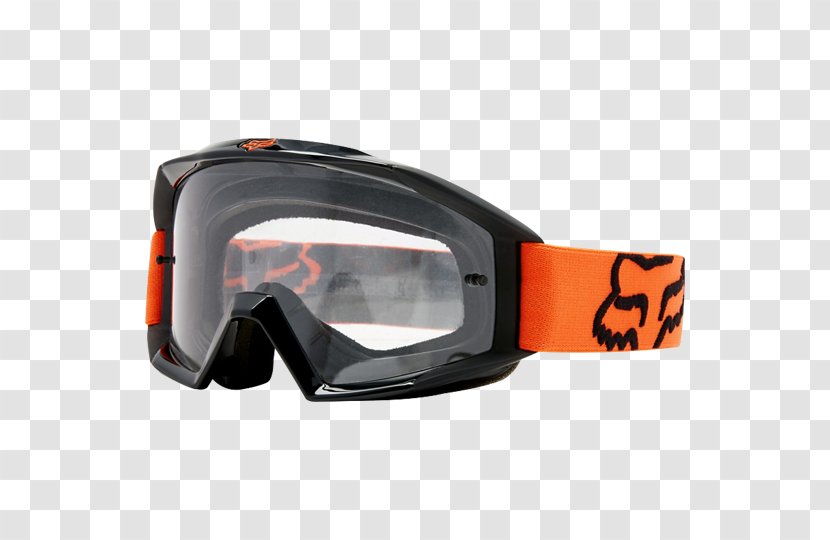 Goggles Fox Racing Motocross Motorcycle Anti-fog - Tearoff - GOGGLES Transparent PNG