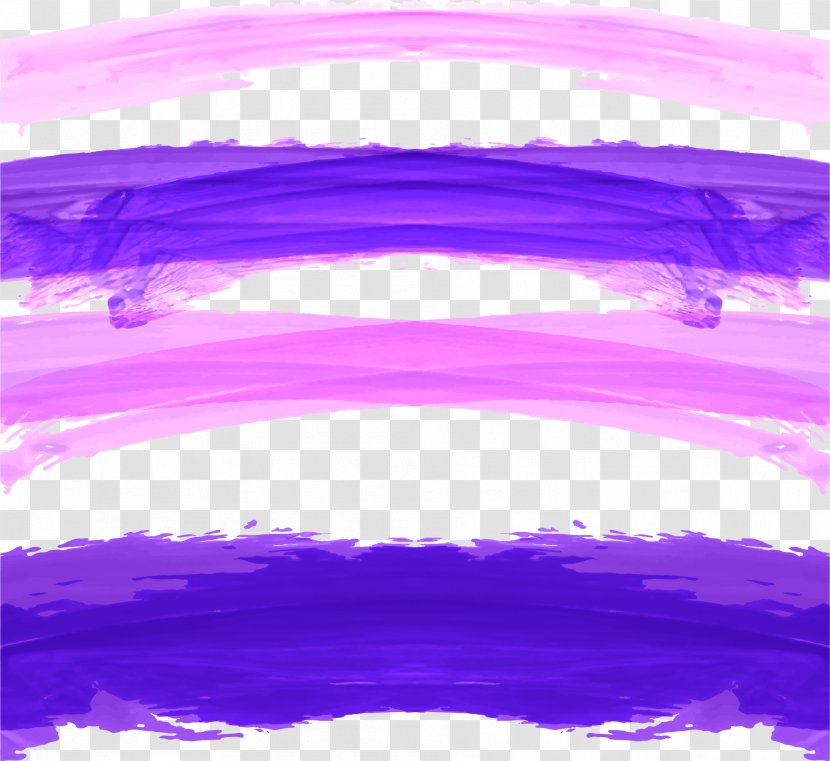 Paper Purple - Violet - Pink Graffiti Brush Transparent PNG