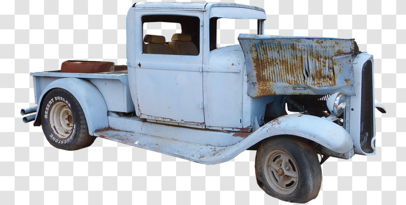 Antique Car Pickup Truck Car Vintage Car Classic Car Transparent PNG