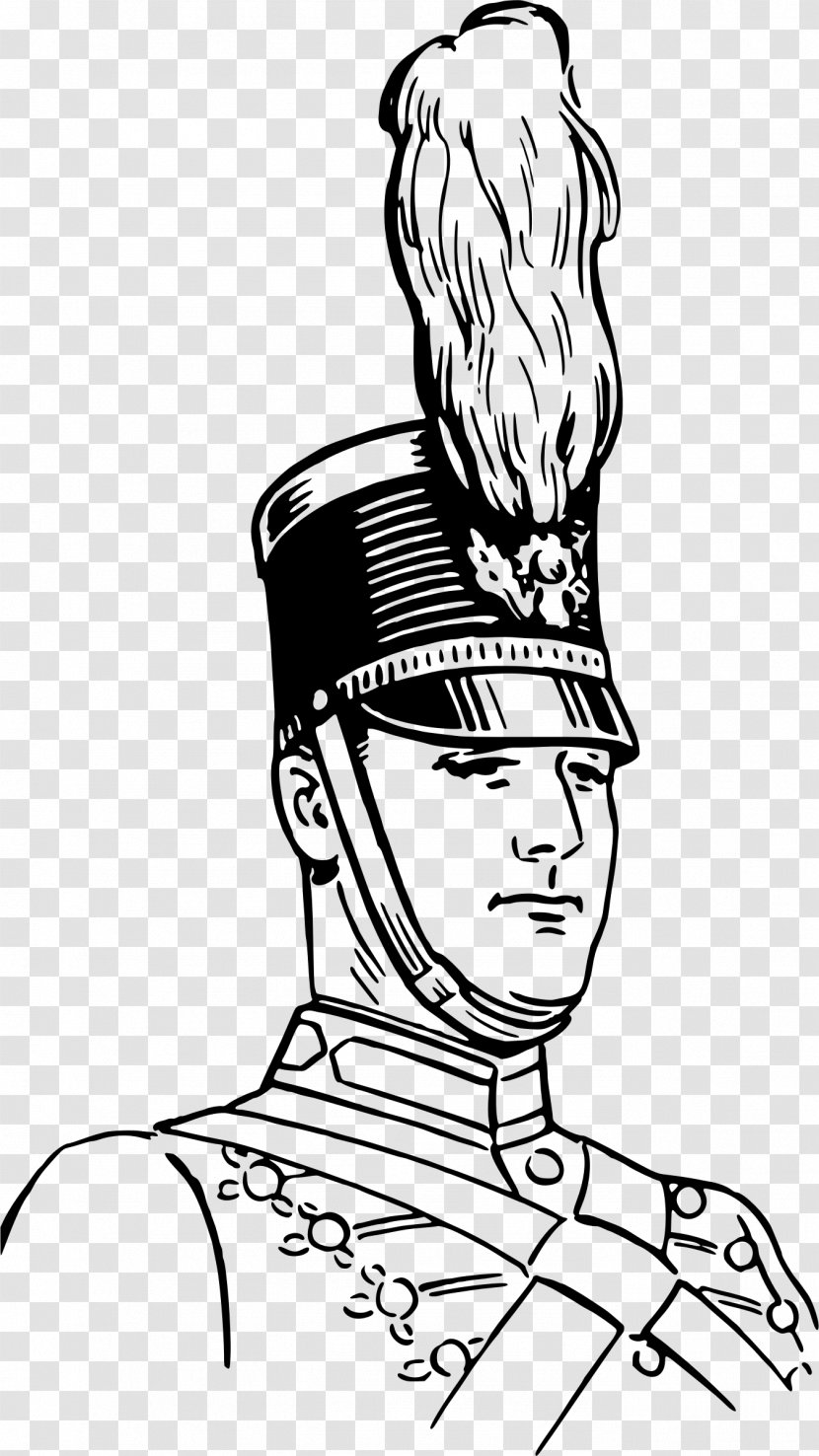 Headgear Fez Shako Clip Art - Finger - Soldier Salute Transparent PNG