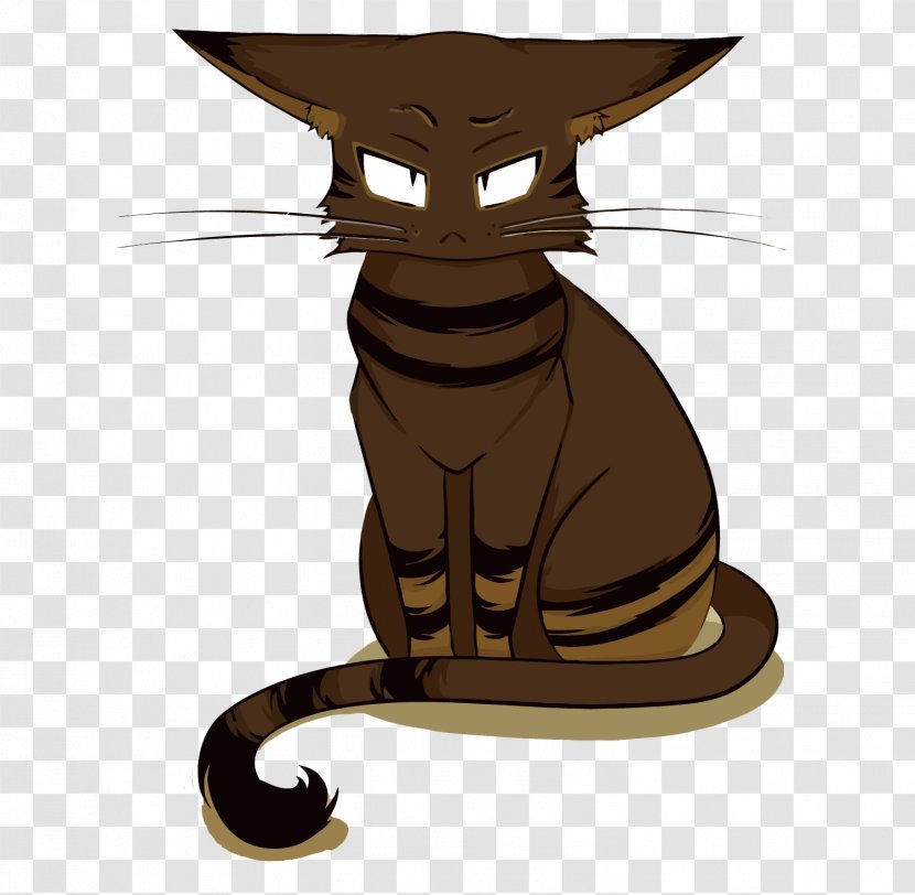 Cat Meow - Small To Medium Sized Cats - Vector Staring Transparent PNG