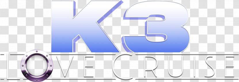 K3 Logo Love Cruise Film Graphic Design - Purple - Poster Transparent PNG