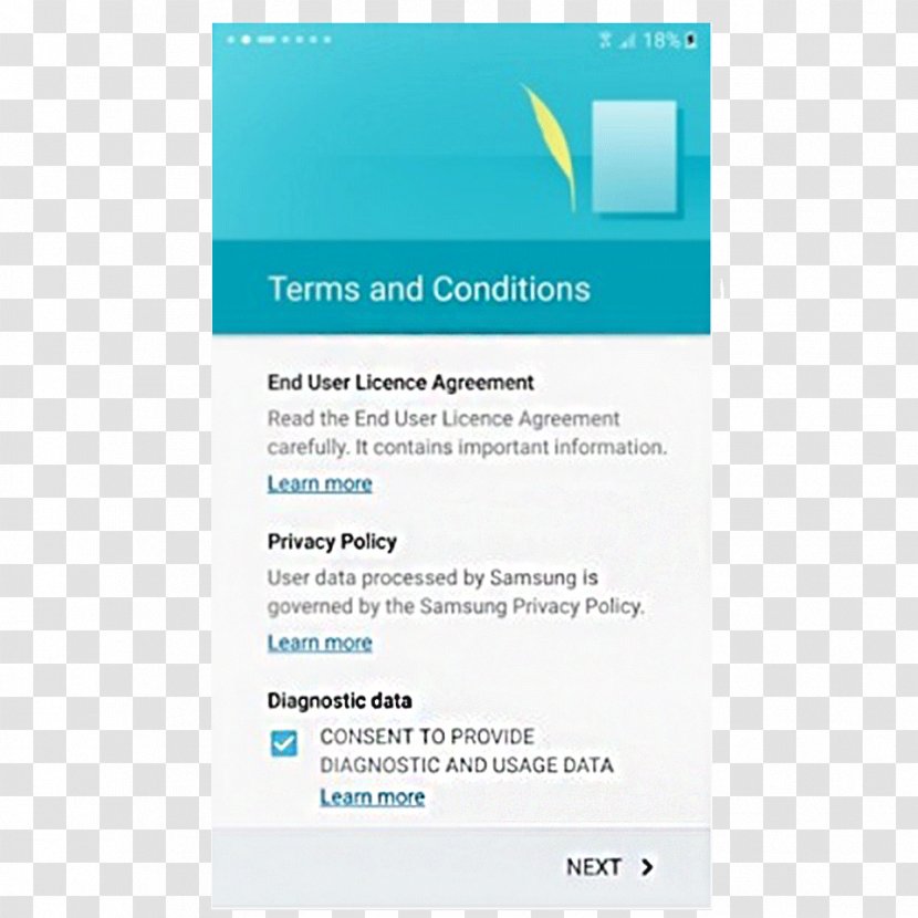Samsung Galaxy A5 (2016) S6 Note 4 Update - Terms And Conditions Transparent PNG