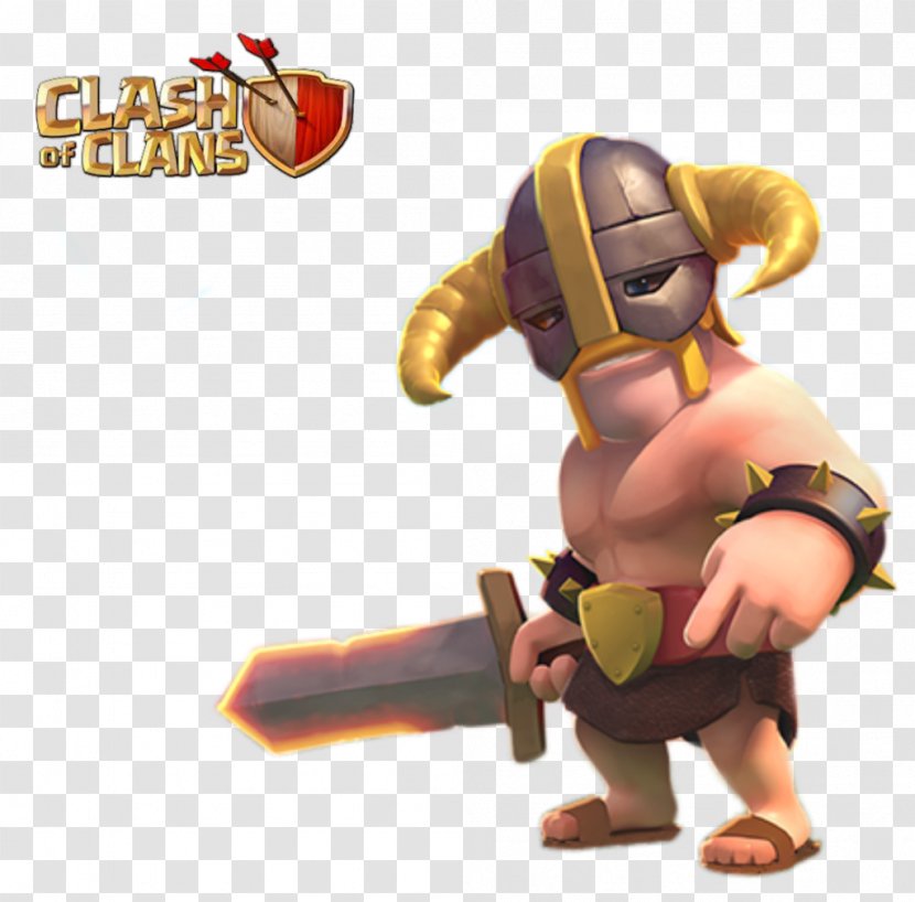 Clash Of Clans Royale Goblin Barbarian Elixir - Action Figure - Coc Transparent PNG