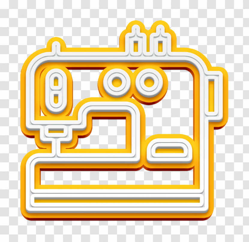 Tools And Utensils Icon Sewing Machine Icon Sew Icon Transparent PNG