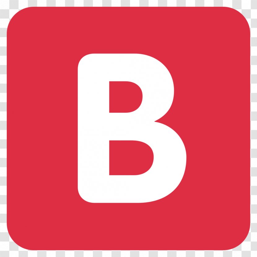 Emoji Letter Alphabet Symbol Sticker - B. Transparent PNG
