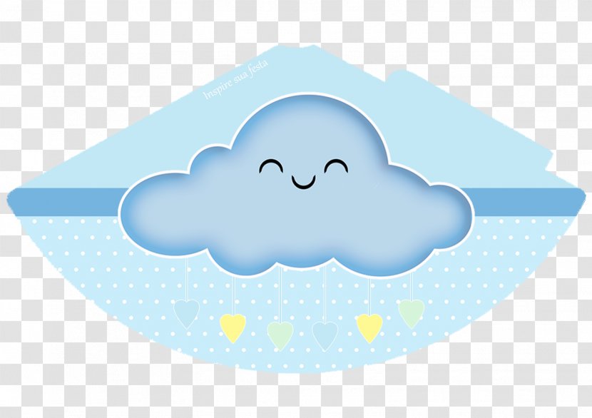 Rain Blessing Label Baby Shower Boy - Watercolor Transparent PNG
