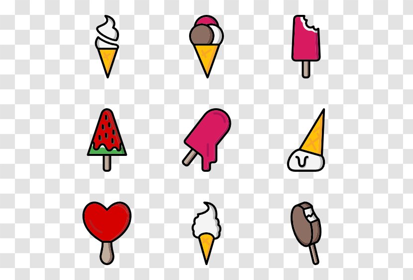 Ice Cream Cones Clip Art - Creative Cartoon Transparent PNG