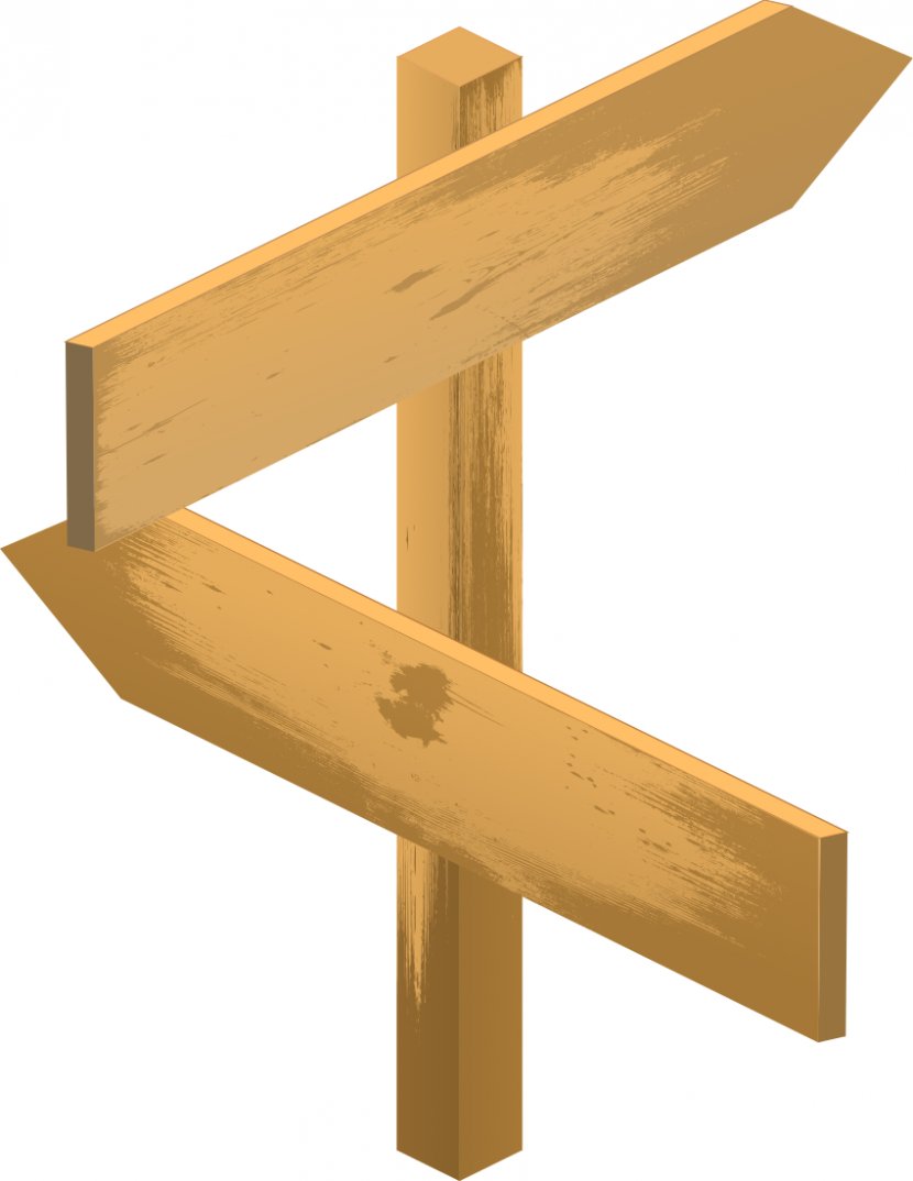 Wood Arrow Clip Art - Sign - Signs Cliparts Transparent PNG
