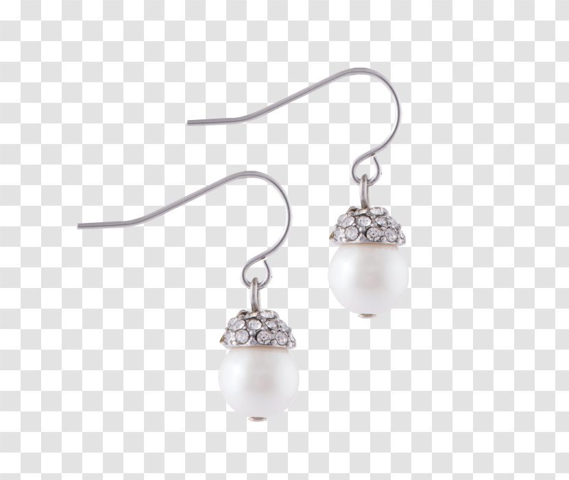Pearl Earring White House Body Jewellery - Silver - Jewelry Accessories Transparent PNG