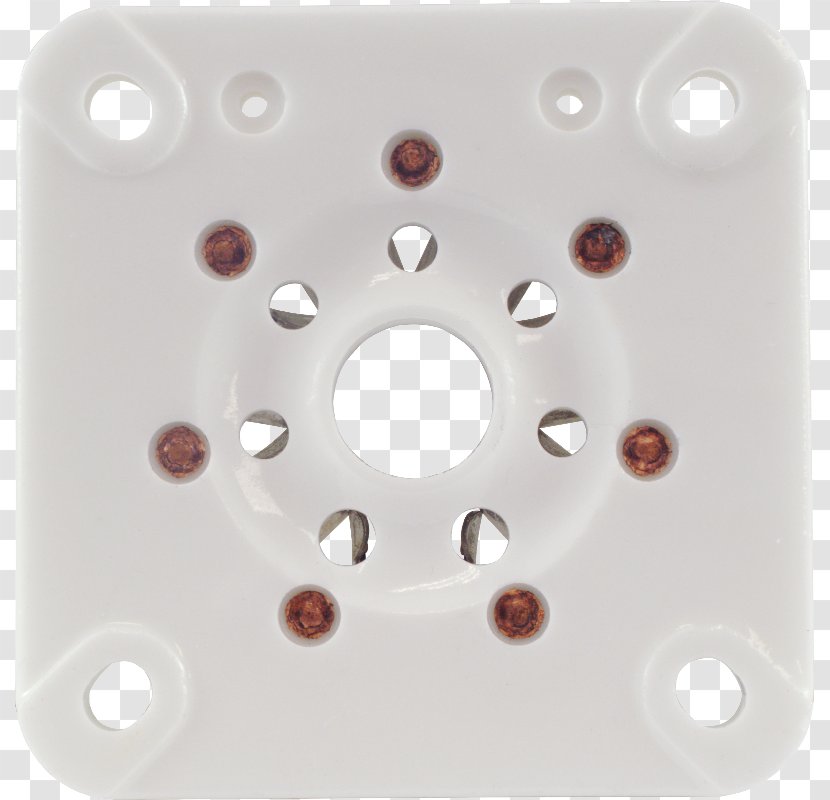 Ceramic Chassis Fender Amplifier Musical Instruments Corporation Octal - Socket 7 Transparent PNG