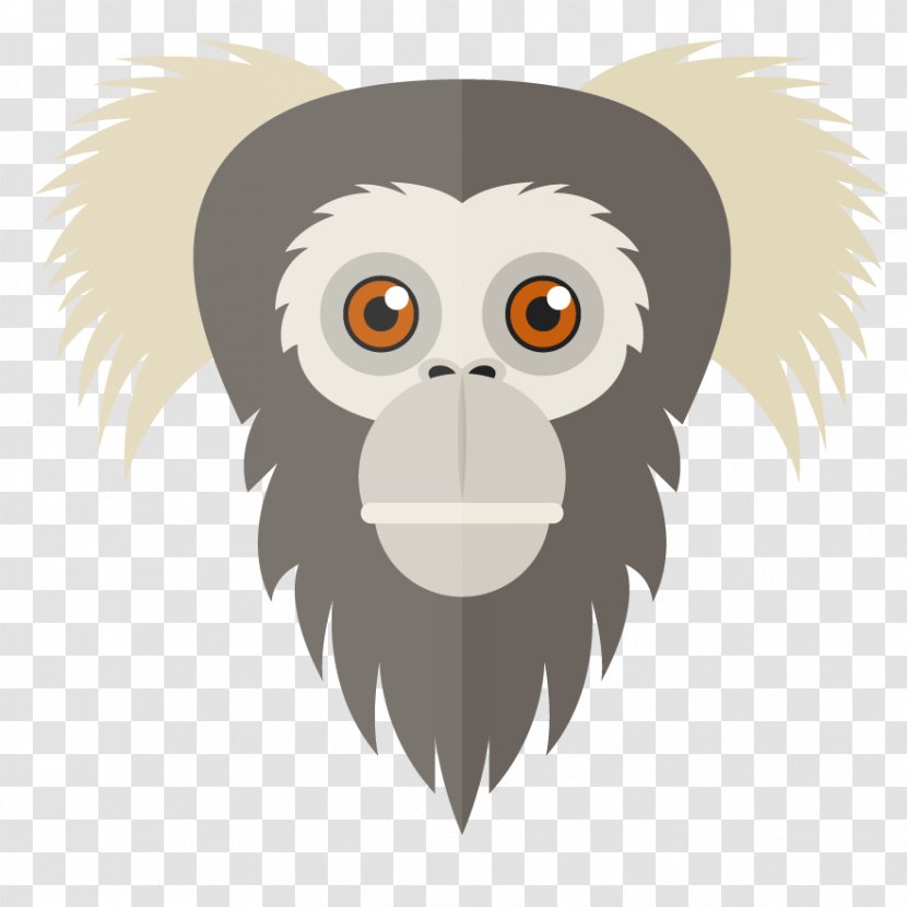 Primate Gorilla Monkey Euclidean Vector - Avatar Transparent PNG